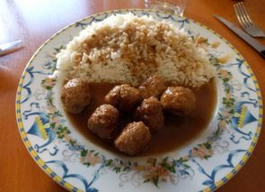 Albóndigas al Pedro Ximénez