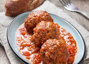 Albóndigas con salsa