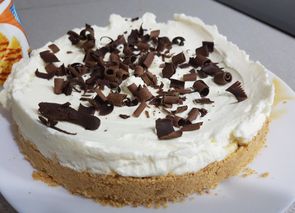 Banoffee: tarta americana de nata, plátano y dulce de leche