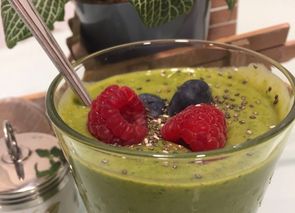 Batido energy green