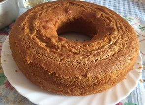 Bizcocho de limón sin gluten y sin lactosa