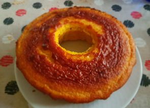 Bizcocho de naranja al estilo yaya Chari