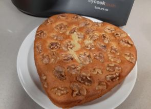 Bizcocho de yogur con nueces (receta de mi madre) 🥮 JL
