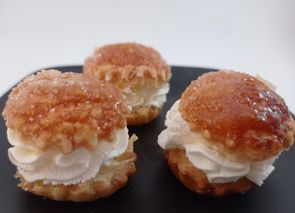 Bocaditos de nata muy fáciles
