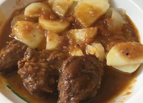 Carrillá ibérica en salsa