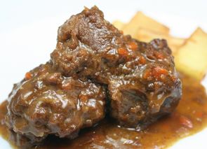 Carrilleras de cerdo al Pedro Ximénez