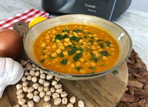 Chana Masala de garbanzos