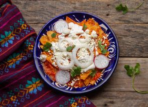 Chilaquiles rojos
