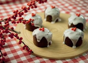 Christmas cake o tarta de Navidad