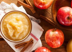 Compota de manzana