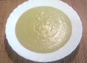 Crema de espárragos verdes