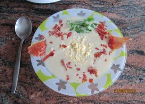 Crema de espárragos