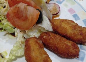 Croquetas de cocido al punto