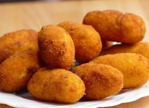Croquetas de puerro y setas