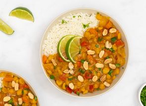 Curry de garbanzos