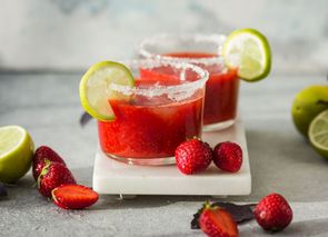 Daiquiri balsámico de fresa