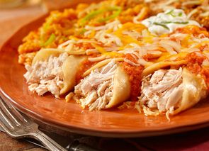 Enchiladas de pollo