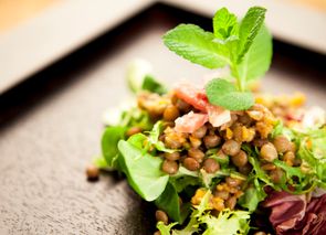 Ensalada de lentejas