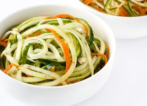 Ensalada de zanahoria y calabacín