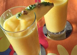 Granizado de mango y piña