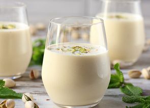 Lassi de melocotón