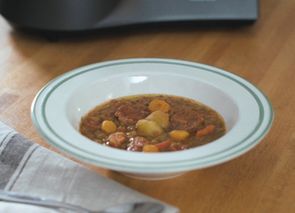 Lentejas con chorizo al estilo de la abuela