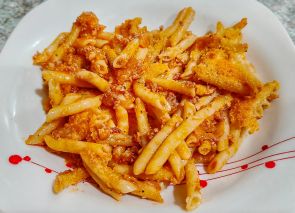 Macarrones con carne