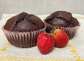 Magdalenas de cacao