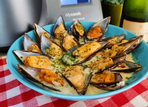 Mejillones al cava