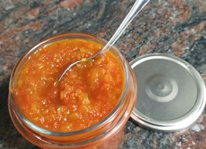 Mermelada de pimientos rojos y verdes (riquísima y fácil)