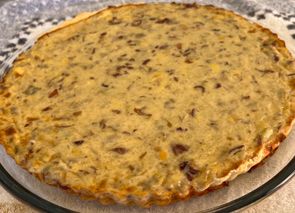 Mi quiche Lorraine de beicon (adaptada a Mycook next)