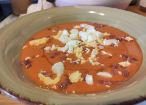 Mi salmorejo cremoso