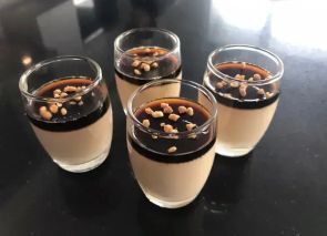Mousse de foie con gelatina de Pedro Ximenez