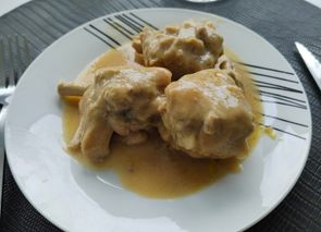 Muslitos de pollo a la mostaza