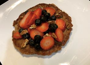 Pancakes veganos fáciles y sin azúcar añadida