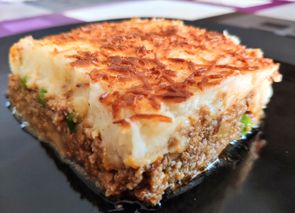 Pastel de carne y patata