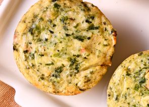 Pastel de espinacas y patata
