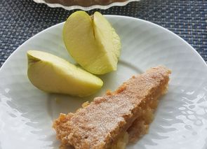 Pastel de manzana y almendra (sin harina)