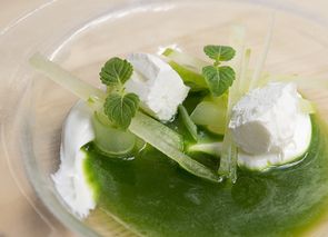 Postre en plato Detox 1.0
