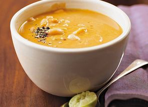 Potaje de alubias con calabazas