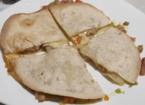Quesadillas de bacon