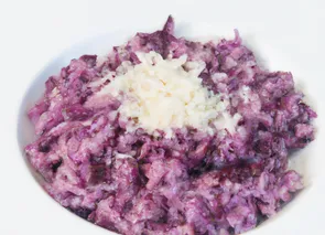 Risotto de col lombarda