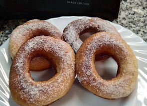 Rosquillas sin lactosa al aroma de cardamomo