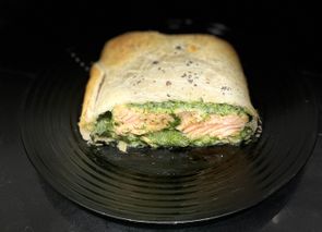 Salmón Wellington