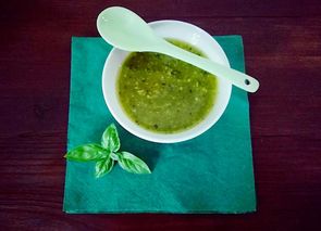 Salsa pesto de albahaca