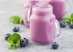 Smoothie frutos del bosque