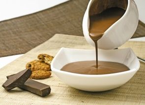 Sopa fría de chocolate picante