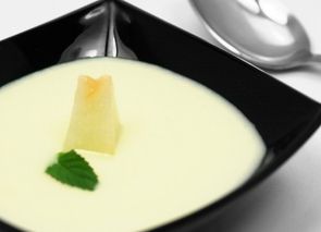 Sopa fría de melón
