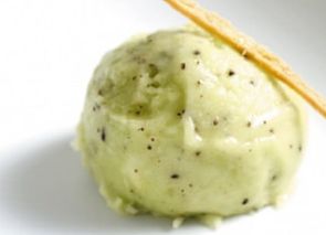 Sorbete de kiwi