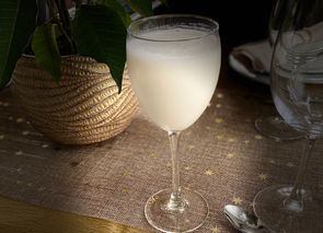 Sorbete de limón al cava